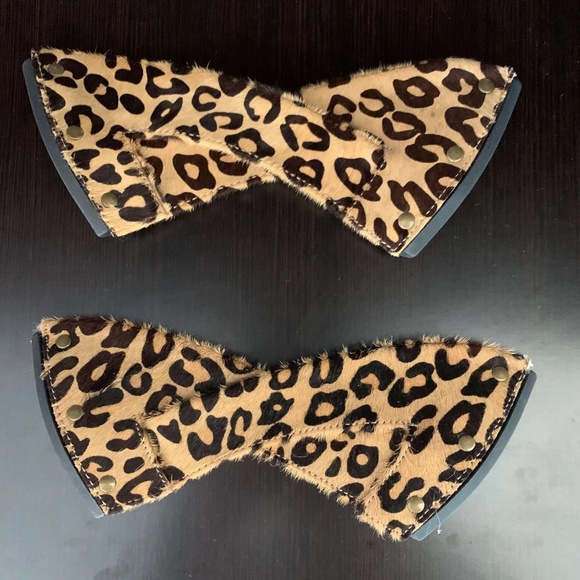 Leopard Print Toni Upper-Interchangeable Strap for LIA wedges - Picture 1 of 4